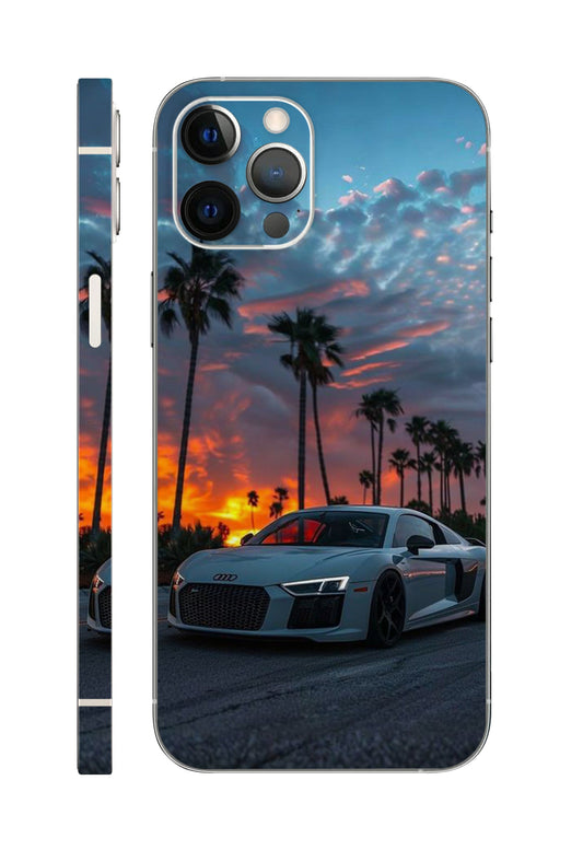 Audi Sun Set Design Mobile Skin 3M Material