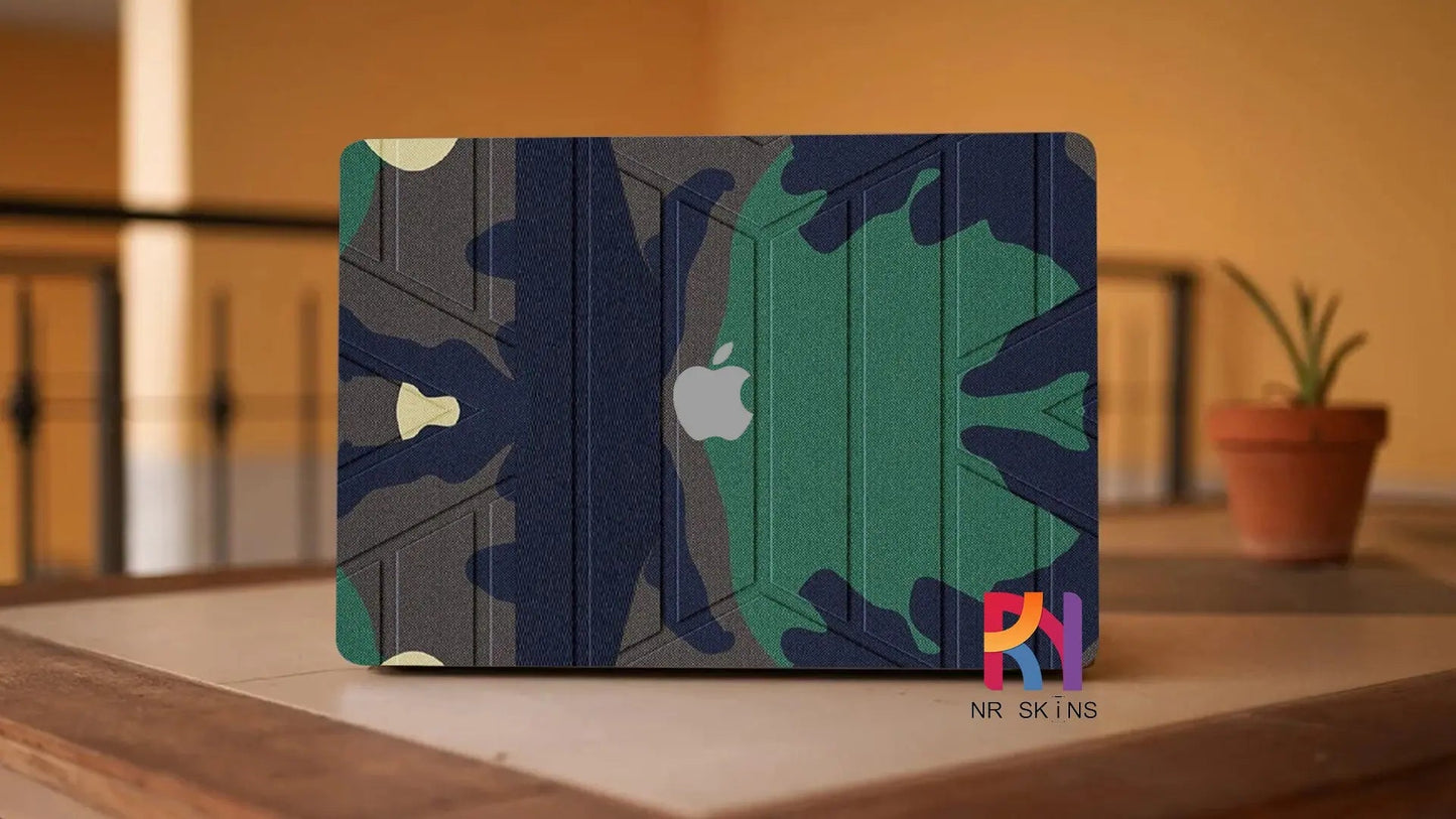 Green Camo Laptop 6D Skin