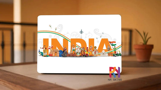 India Laptop 6D Skin