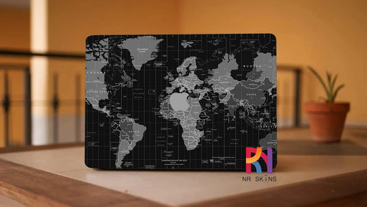 World Map Laptop 6D Skin