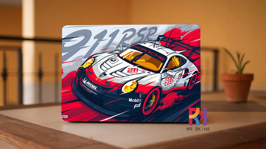 911 PORCHE Car Laptop Skin