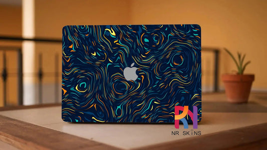 Multicolor strips Laptop 6D Skin