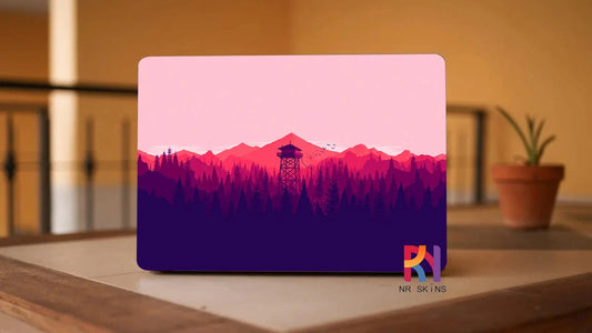 Pink Nature Laptop 6D Skin