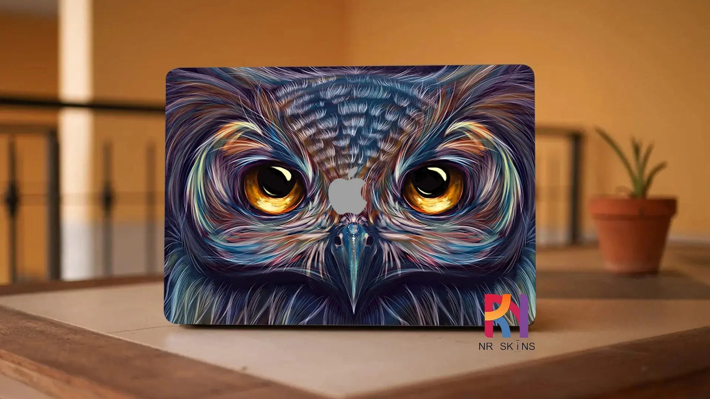 Owl Multicolor Laptop 6D Skin